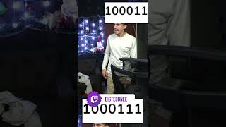 Clipe da live do bisteconee  1 Milhão de inscritos [upl. by Constantino]