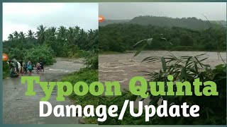 TYPHOON QUINTA UPDATE AND DAMAGE [upl. by Julee]