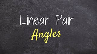 What is a linear pair [upl. by Afrika404]