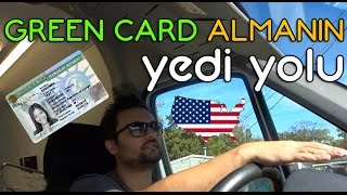 Green Card Almanın Yolları Amerika Vlog 19 [upl. by Ecirpac738]