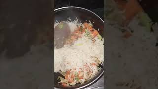 Fried Rice Recipe  Sunday cooking Vlog cooking trending minivlog sunday shortsrice challenge [upl. by Rajewski]