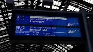 Bahnsteigansagen Blechelse Köln Hbf [upl. by Latreece]