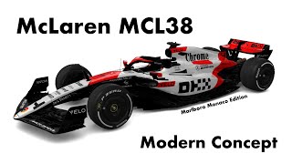 McLaren MCL38 Marlboro Monaco Concept [upl. by Eyahc896]