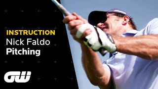 Nick Faldos Pitching Tips  Instruction  Golfing World [upl. by Garin76]