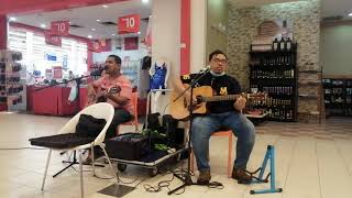 pelamin anganku musnah  cover by J U acoustic [upl. by Nelleyram160]