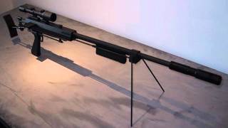 Best Modern Silenced Sniper Rifle Sound Effect Single Shot [upl. by Emelda]