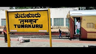 TK Tumakuru Tumkur Railway Station Karnataka  Indian Railways Video in Full HD [upl. by Oilla142]