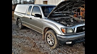 Changing belts on Toyota Tacoma [upl. by Nahtannhoj904]