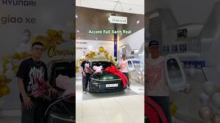 Anh Trai Dân Chất Chơi Sơn lại Full Xe All New Accent Thành Màu Xanh rêu accent2024 [upl. by Fowle]