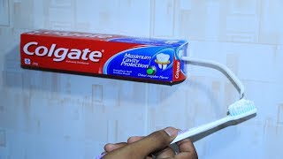 How to Make a Toothpaste Dispenser Machine [upl. by Anivas]