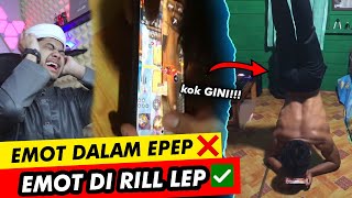 THE RILL BERTEMPUR DENGAN GAYA🗿🗿🗿Reaction TikTok [upl. by Einamrej]