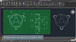 LOCKUP in GstarCAD 2023 [upl. by Kinchen]