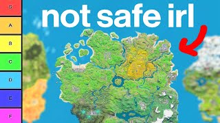 Ranking Every Fortnite Map By How Liveable They Are [upl. by Dippold]