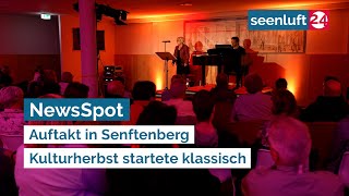 NewsSpot Kulturherbst startete klassisch [upl. by Retrac]