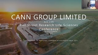 Cann Group ASXCAN at the Pitt Street Research Life Sciences Conference 2024 [upl. by Ajup]