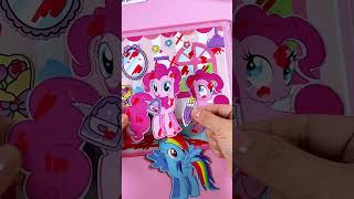 My Little Pony magnetic quiet book quiet book toy book twodimensional constant challenge My Lit [upl. by Azeret]