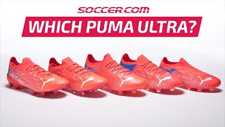 Which PUMA ULTRA Soccer Cleats should you buy 2021 ULTRA Breakdown [upl. by Iarahs905]