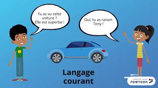 Les différents registres de langage [upl. by Lenna]