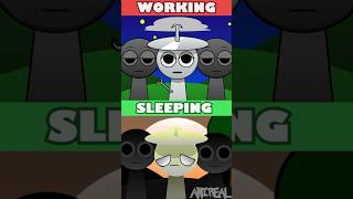 NEW MOD Incredibox Sprunki But Working VS Sprunki But Sleeping 💤 HORROR VERSION 😭 [upl. by Deys]