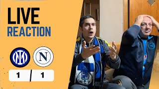 quotNON POTETE RUBARE LE PARTITE COSÌquot 🔥 INTERNAPOLI 11 la LIVE REACTION [upl. by Winifred]