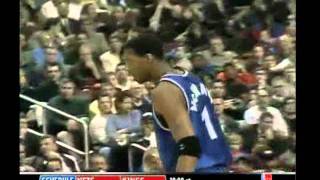 Tracy McGrady 44pts vs 76ers 032801  First GameWinner by Tmac [upl. by Pestana595]