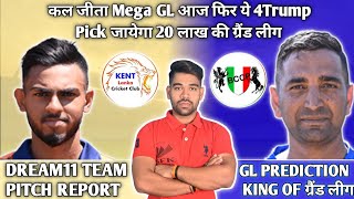 KEL vs BAP Dream11 Prediction  bap vs kel dream11 team prediction today  ECS Italy dream11 team [upl. by Karb]