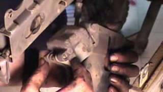 Technical Demo on BMW F650  Rear Brake Pads [upl. by Venita]