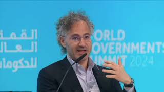 Demand BONANZA Alex Karp Confronted by CNN at World Government Summit [upl. by Anelec520]