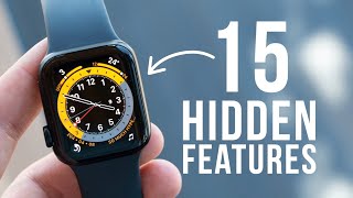 Apple Watch  15 Tips and Tricks  Hidden Features [upl. by Odnala]