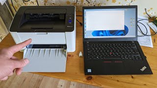 Cant Install amp Connect Samsung Printer over USB  Printer not found Easy FIX [upl. by Fugate]