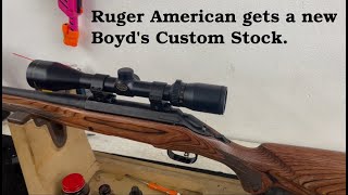 Ruger American Boyds Stock Installation [upl. by Sinnal]