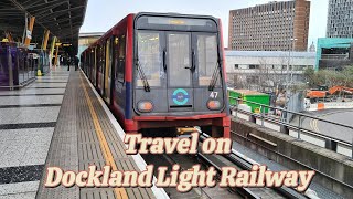 DLR Lewisham to Stratford [upl. by Ahsetra689]