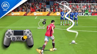 FIFA 22 KnuckleballPower Free Kick Tutorial [upl. by Ecreip]