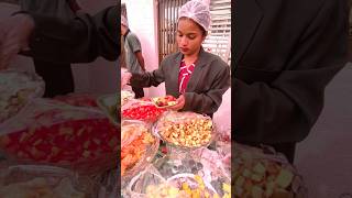 Odisha no 1 fruit salad 🥗😋🤤 youtubeshorts streetfood fresh food odisha shorts shortsviral [upl. by Fiora]