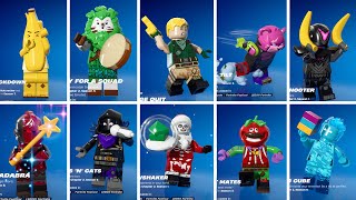 ALL LEGO FORTNITE EMOTES  DANCES [upl. by Clarabelle]