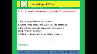 Social Research Methods I  Model Exit Exam Questions for Sociology Exit Exam [upl. by Arin]