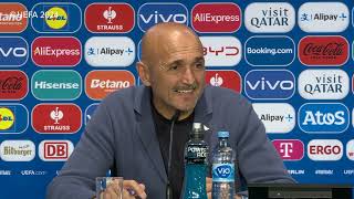 Euro 2024 la conferenza stampa di Spalletti alla vigilia di ItaliaSvizzera [upl. by Loydie]