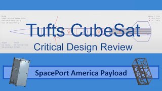 Tufts CubeSAT Design Review [upl. by Hedwiga423]