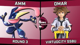 AMM Greninja vs Dmar Sora  Virtuocity SSBU Tournament [upl. by Adler]