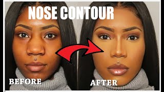 VERY DETAILED HOW TO NOSE CONTOUR TUTORIAL  VanessaK7 [upl. by Asined]