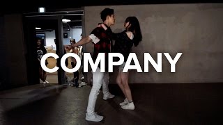 Company  Justin Bieber  Bongyoung Park Choreography [upl. by Egduj384]