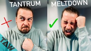 Meltdown Vs Tantrum Why People Get Confused Autism Meltdown [upl. by Merc]