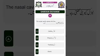 Gaseous Exchange  Biology Class 10  MCQ 7 [upl. by Anitsahs316]