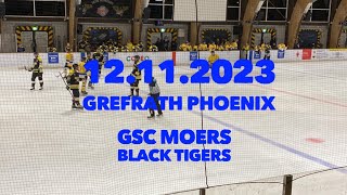 2023 11 12 Grefrath Phoenix  GSC Moers Black Tiger [upl. by Halac]