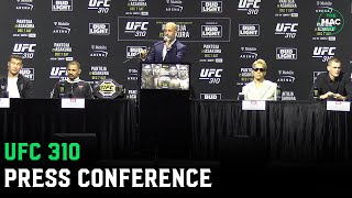 UFC 310 Press Conference Full [upl. by Haskel910]