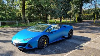 Lamborghini Huracan EVO Spyder indepth review  a symphony of supercar excellence [upl. by Donough]