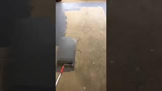 RustOleum Satin Concrete  Garage Floor Paint video [upl. by Nottarts]