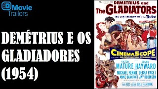 Demétrius e os Gladiadores Demetrius and the Gladiators 1954  TRAILER  C\ Victor Mature [upl. by Annavas]