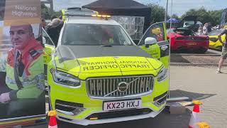 National Highways Volvo XC90 Light Demonstration [upl. by Canning586]