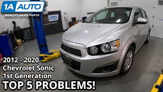 Top 5 Problems Chevrolet Sonic Hatchback 20122020 1st Generation [upl. by Aninaj]